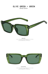Thumbnail for Rectangle Retro Sunglass