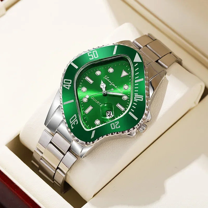 Melting Twisted Shape Shell Quartz Watch