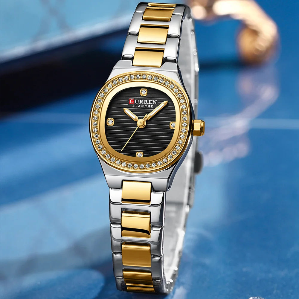 Rhinestones Quartz Watch