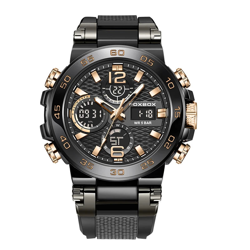 Waterproof Dual Display Wrist watch