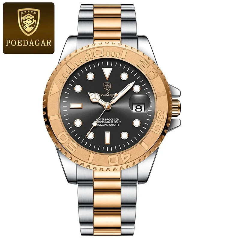 Luxury Stainless Steel Business Watch