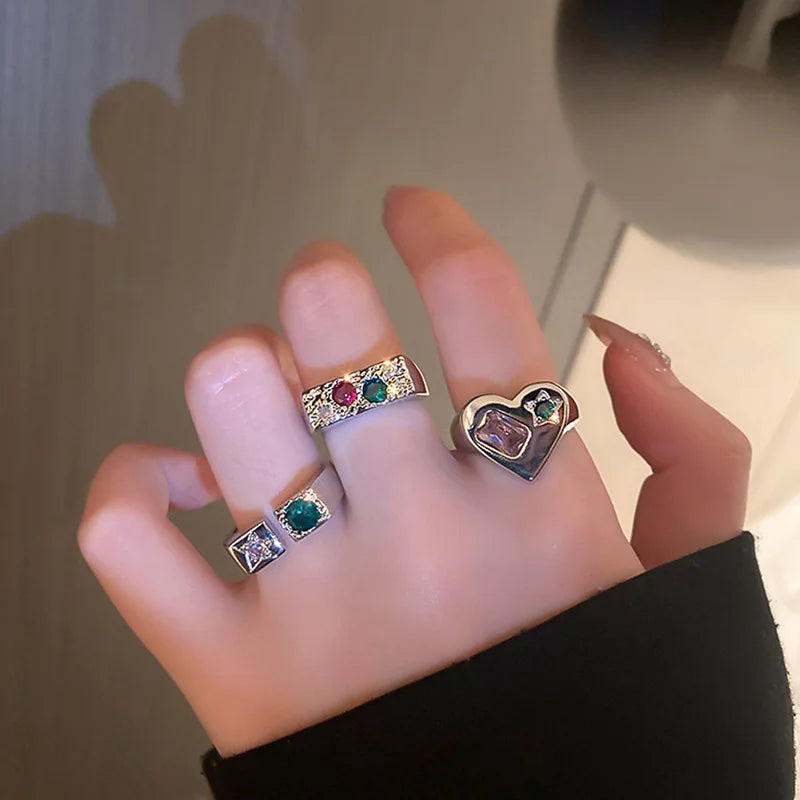 Crystal Geometric Ring