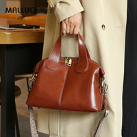 Thumbnail for Retro Cowhide Genuine Leather Bag