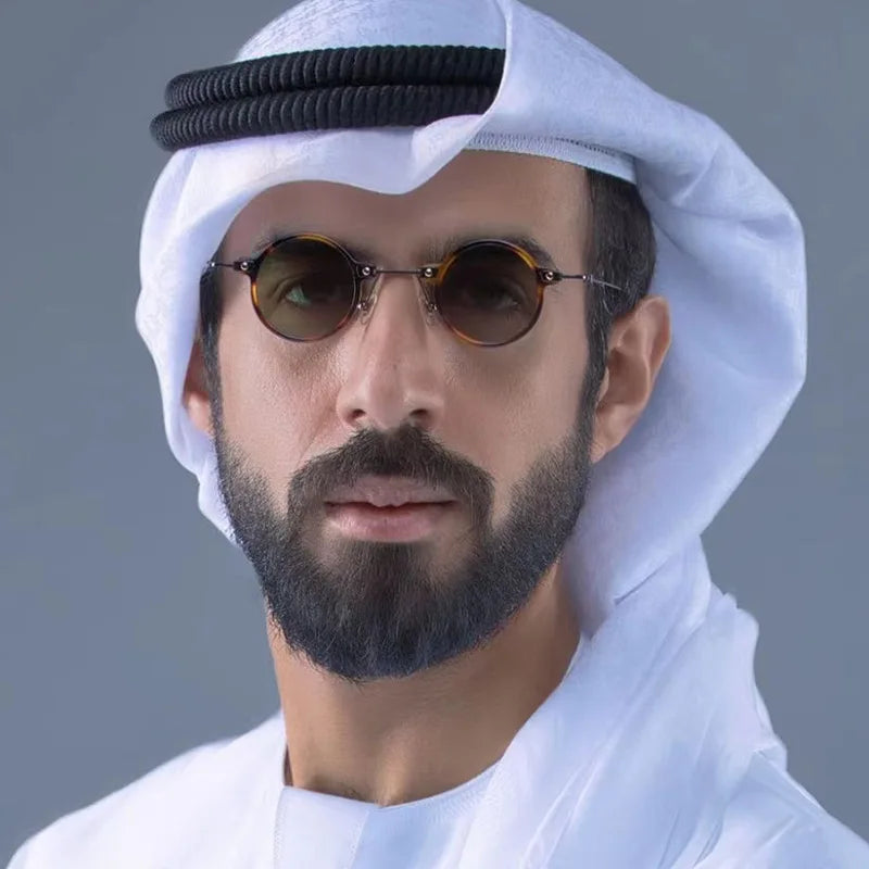 Retro Round Frame Sunglass