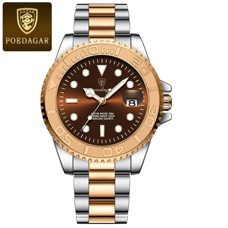 Luxury Stainless Steel Business Watch