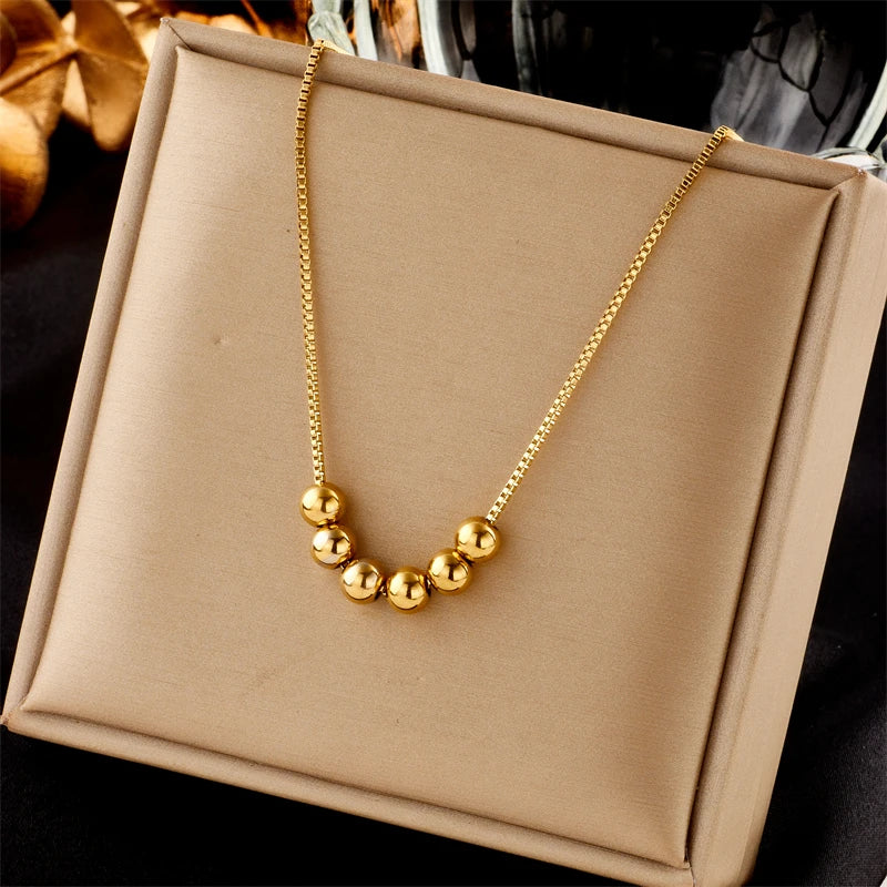 Stainless Steel Geometric Necklaces