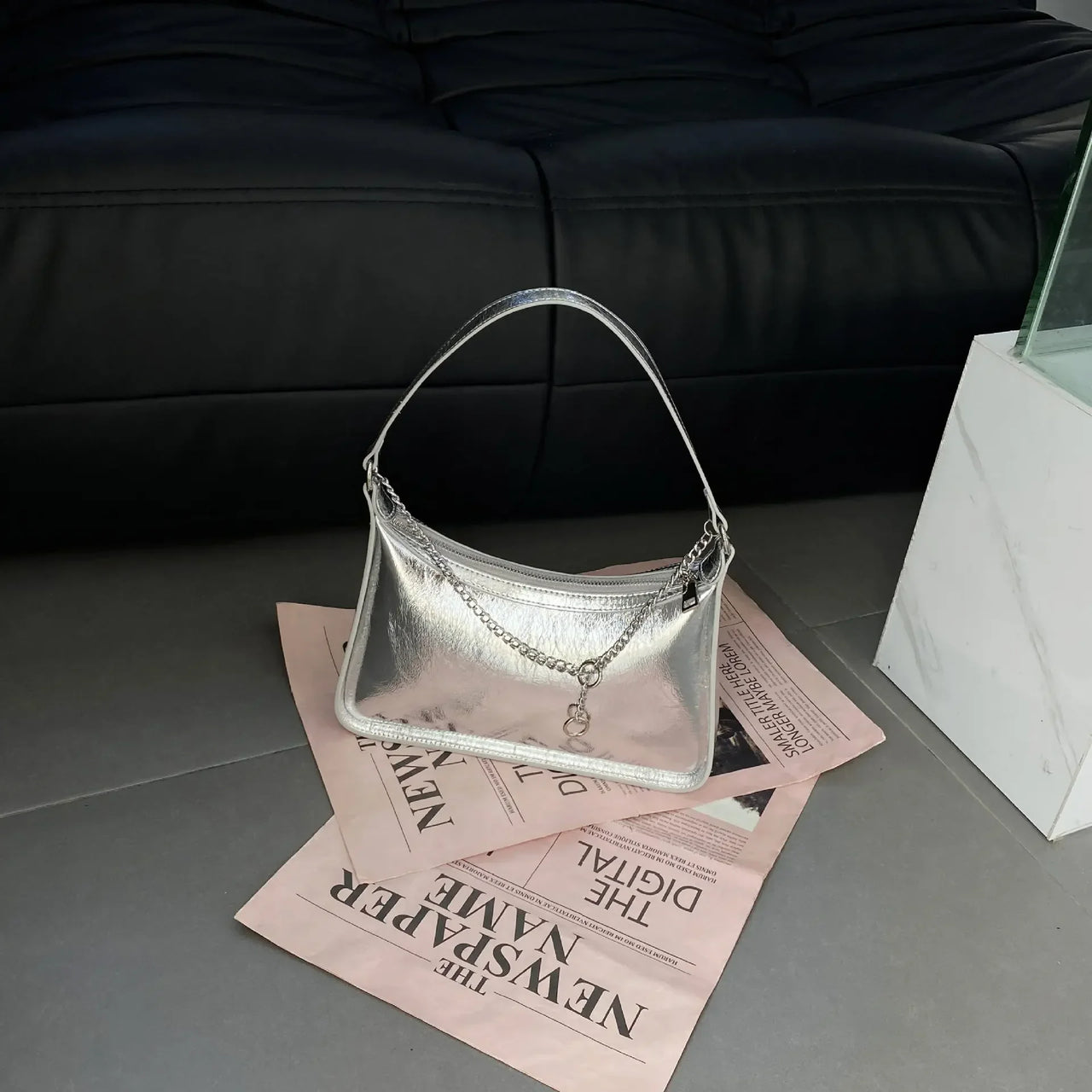 Cowhide Genuine Leather Handbag