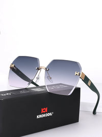 Thumbnail for Luxury Retro Square Big Frame Glass