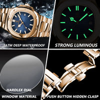 Thumbnail for Waterproof Luminous Stainless Steel Watch