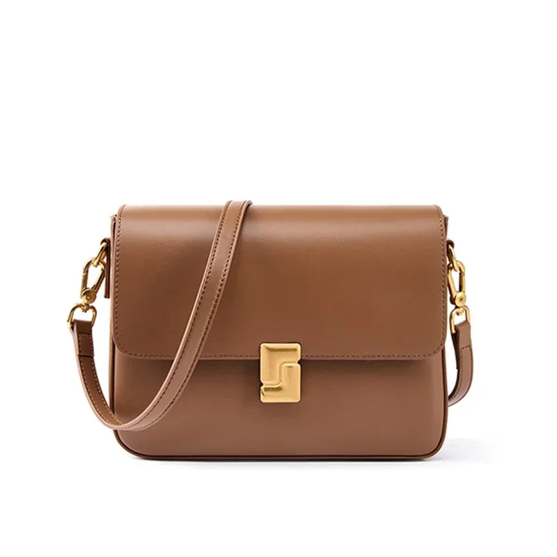 Cowhide Genuine Leather Crossbody Bag