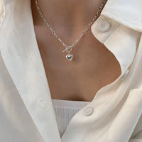 Thumbnail for Trendy Elegant Vintage OT Buckle Design Necklace