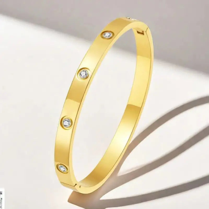 Stainless Steel Bangle Bracelet