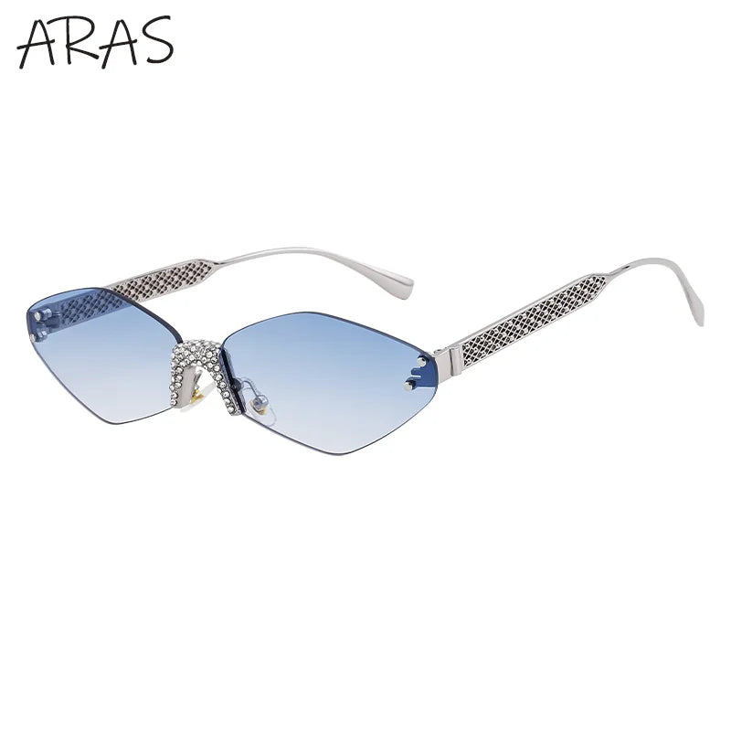Sexy Small Frame Hexagon Sunglass