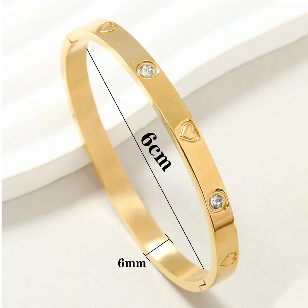 Unisex Minimalist Stainless Steel Bracelet