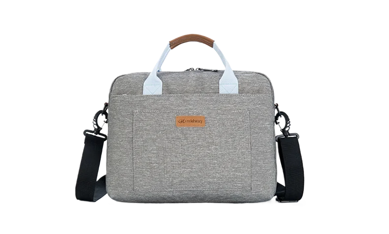 Portable diagonal shoulder bag