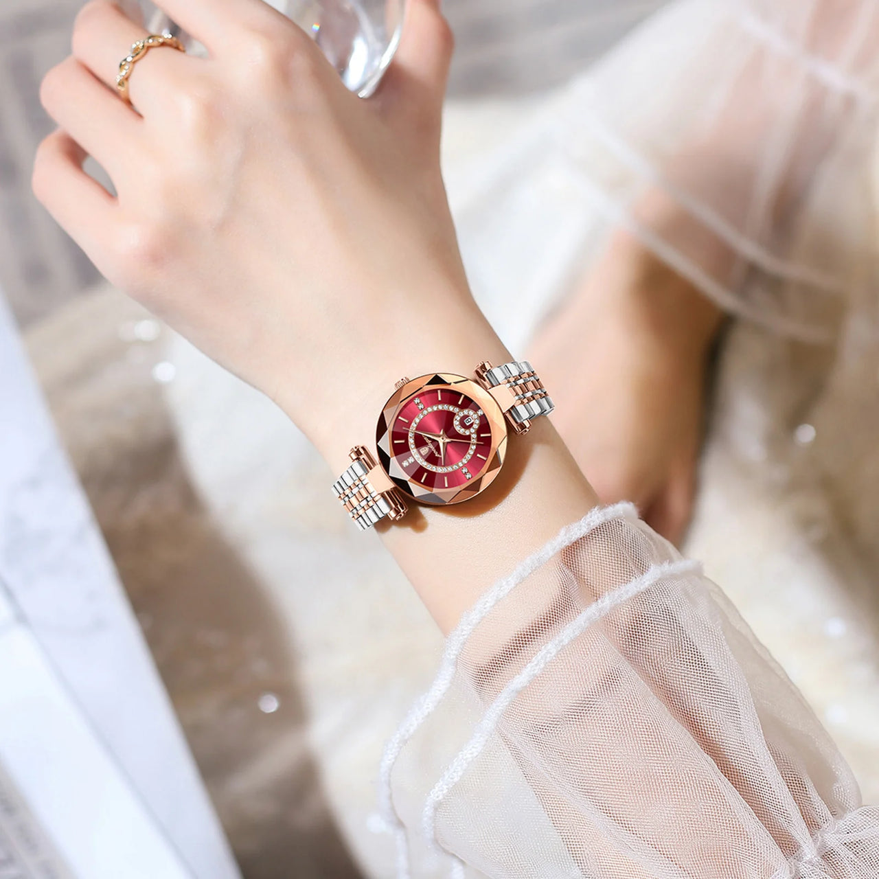 Stainless Steel Waterproof Watch