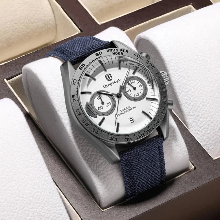 Sports Leather Strap Waterproof Watch