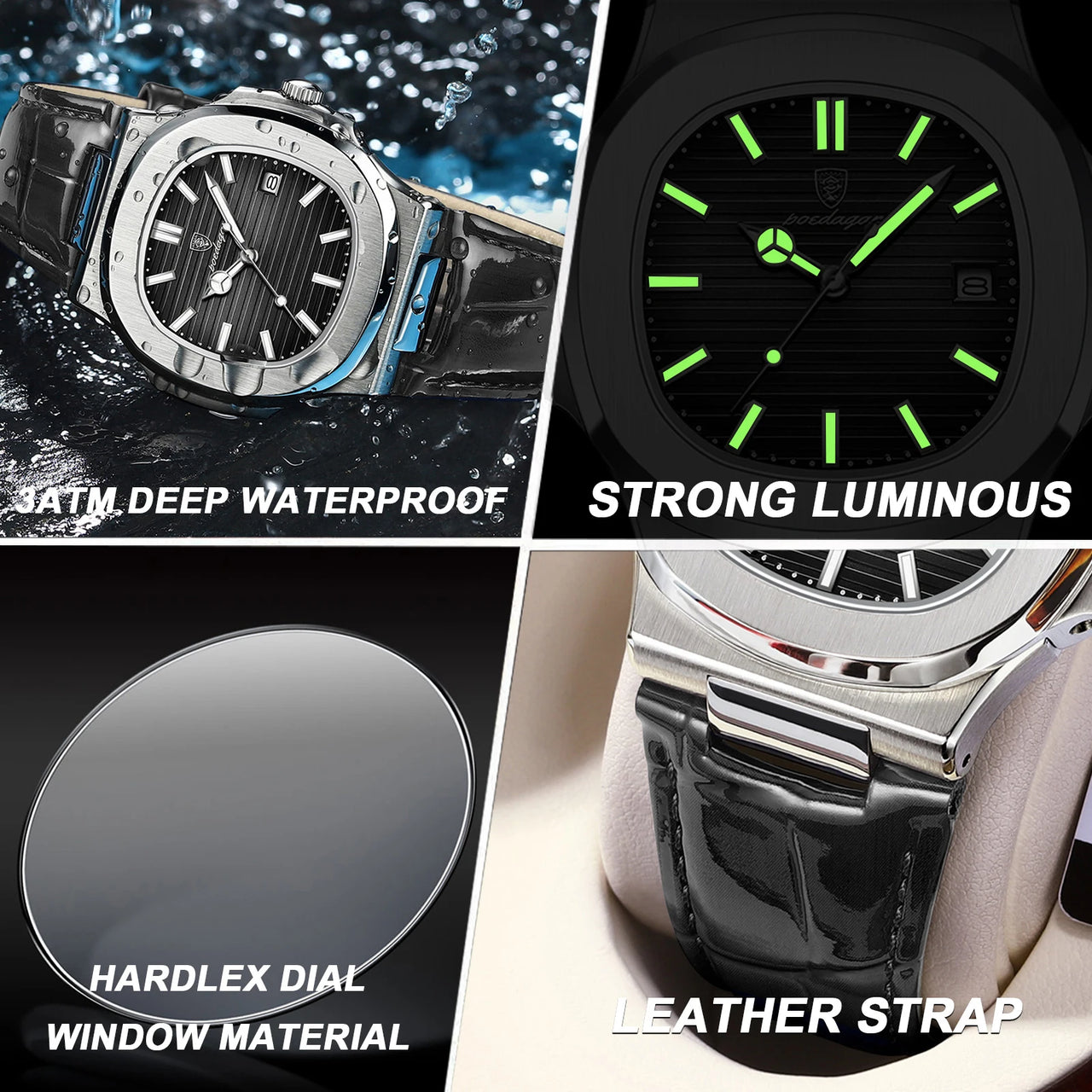 Waterproof Luminous Watch