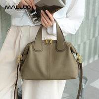 Thumbnail for Cow Genuine Leather Tote Bag