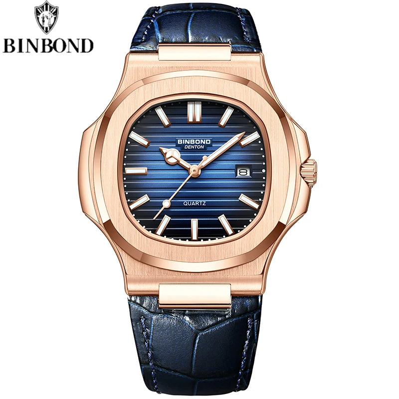 Leather Strap Waterproof Luminous