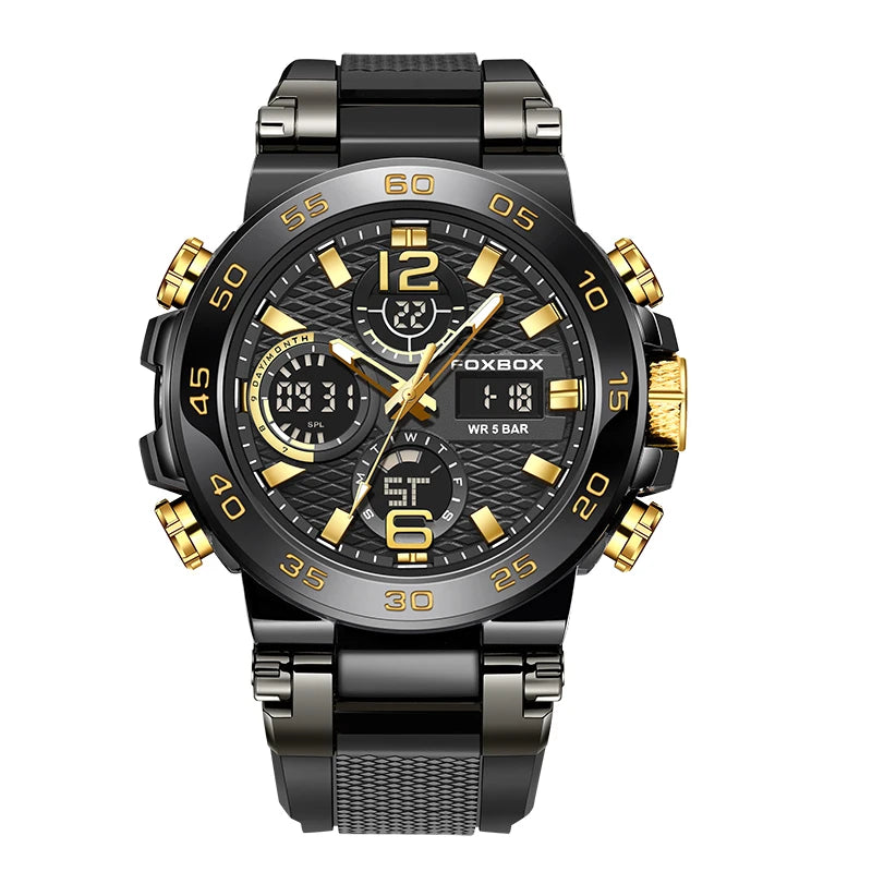 Waterproof Dual Display Wrist watch