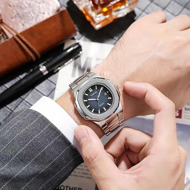 Stainless Steel Quartz Men Watch