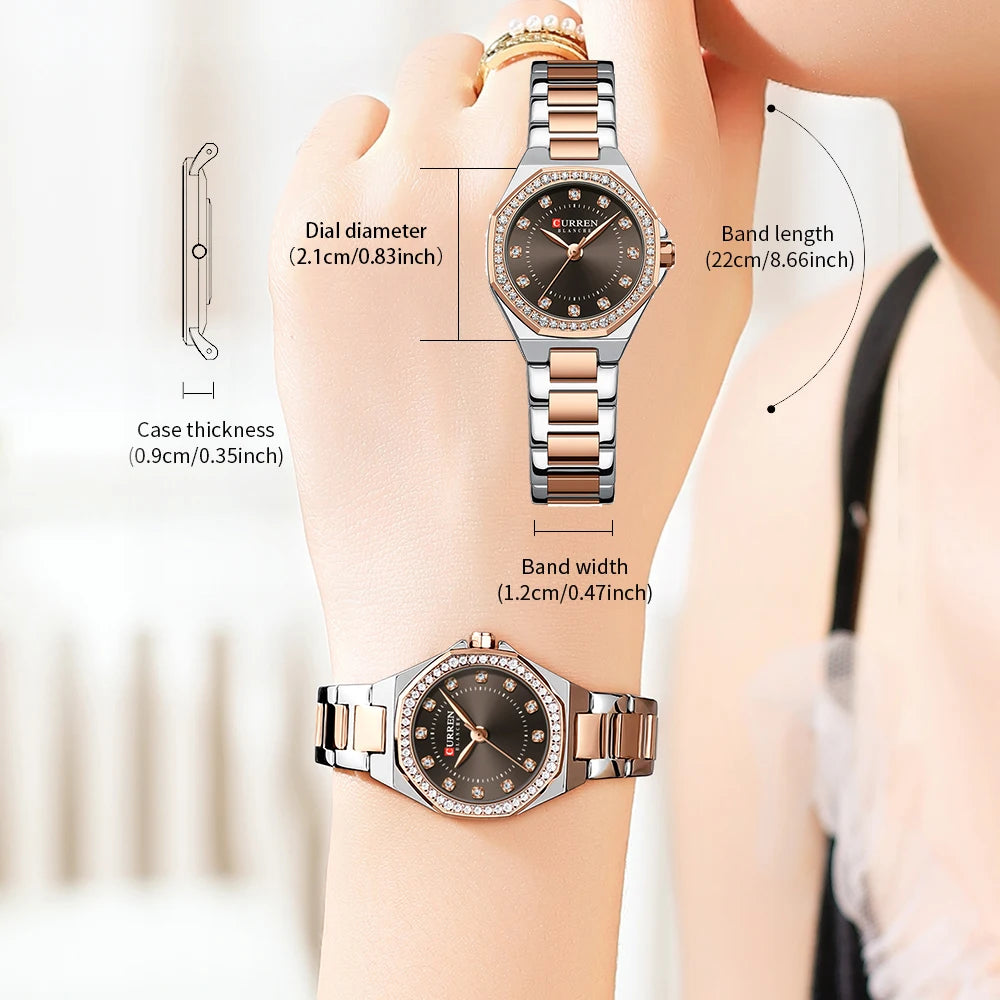 Stainless Steel Bracelet Waterproof Watch