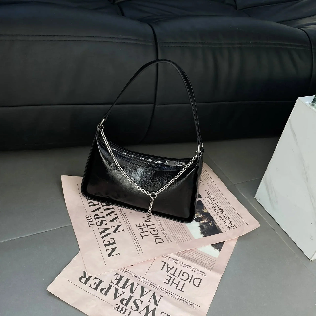 Cowhide Genuine Leather Handbag