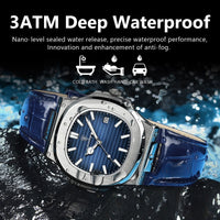 Thumbnail for Waterproof Luminous Square Quartz Watche