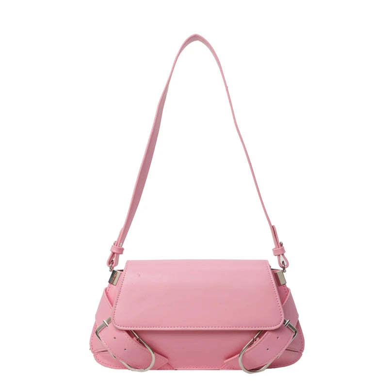 Y2K Belt Design Crossbody Bag