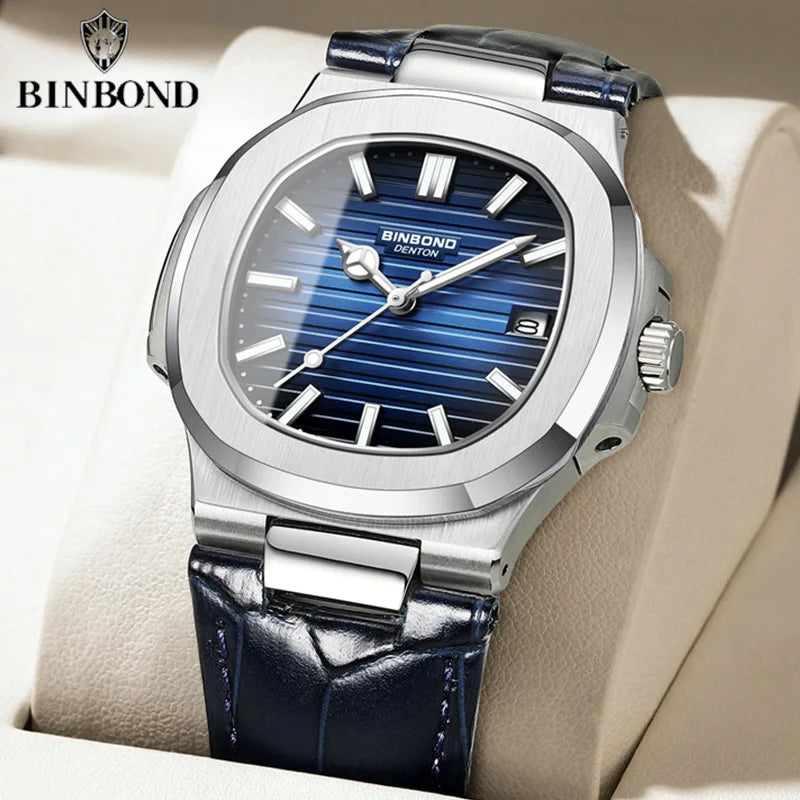 Leather Strap Waterproof Luminous