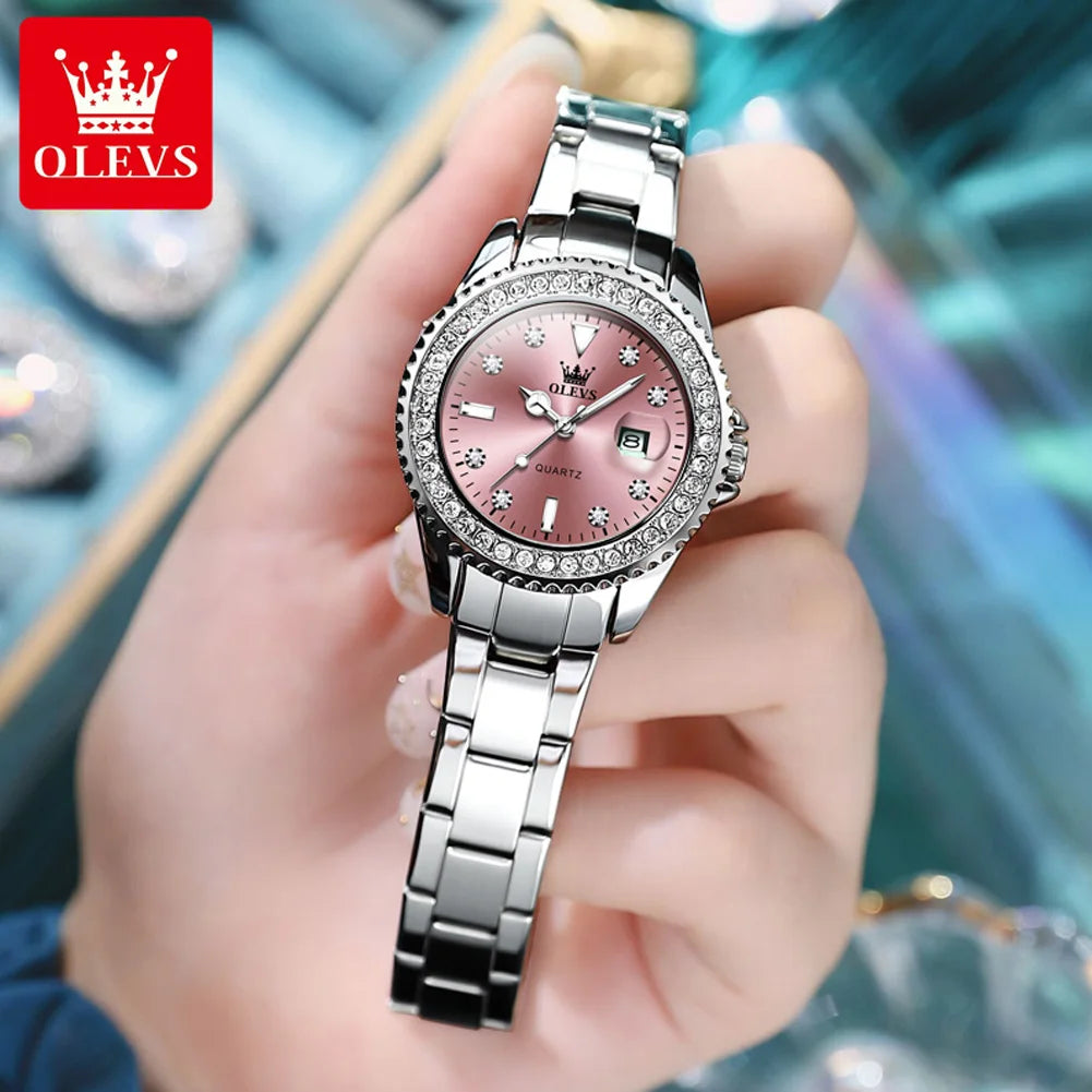 Luxury Silver Bracelet Watch