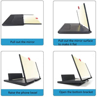Thumbnail for 10/12 inch movie magnifying folding 3D HD video stand