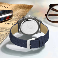 Thumbnail for Sports Leather Strap Waterproof Watch