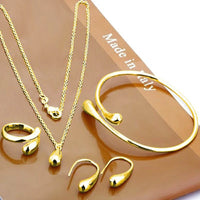 Thumbnail for Curved Necklace Bracelet Ring Set