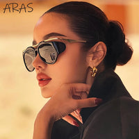 Thumbnail for Y2K Punk Round Sunglass