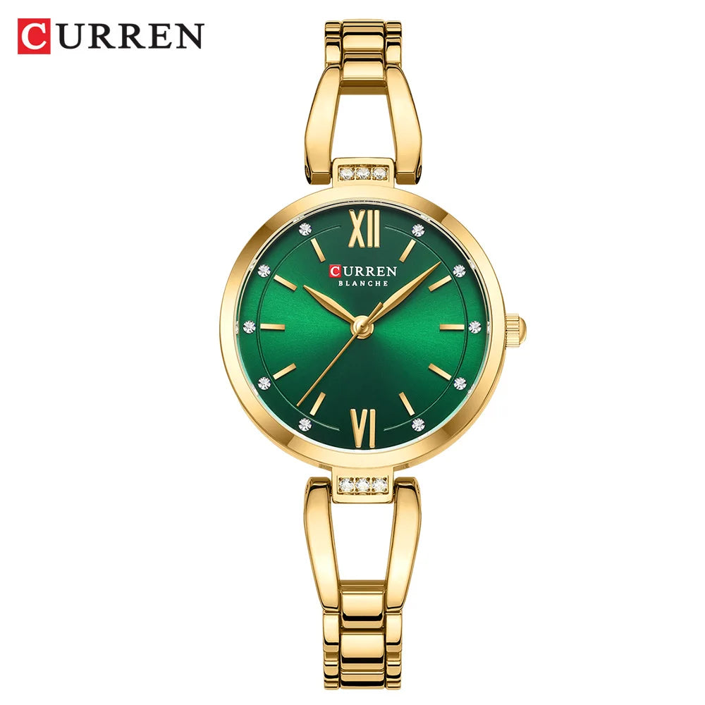 Rhinestones Stainless Steel watch