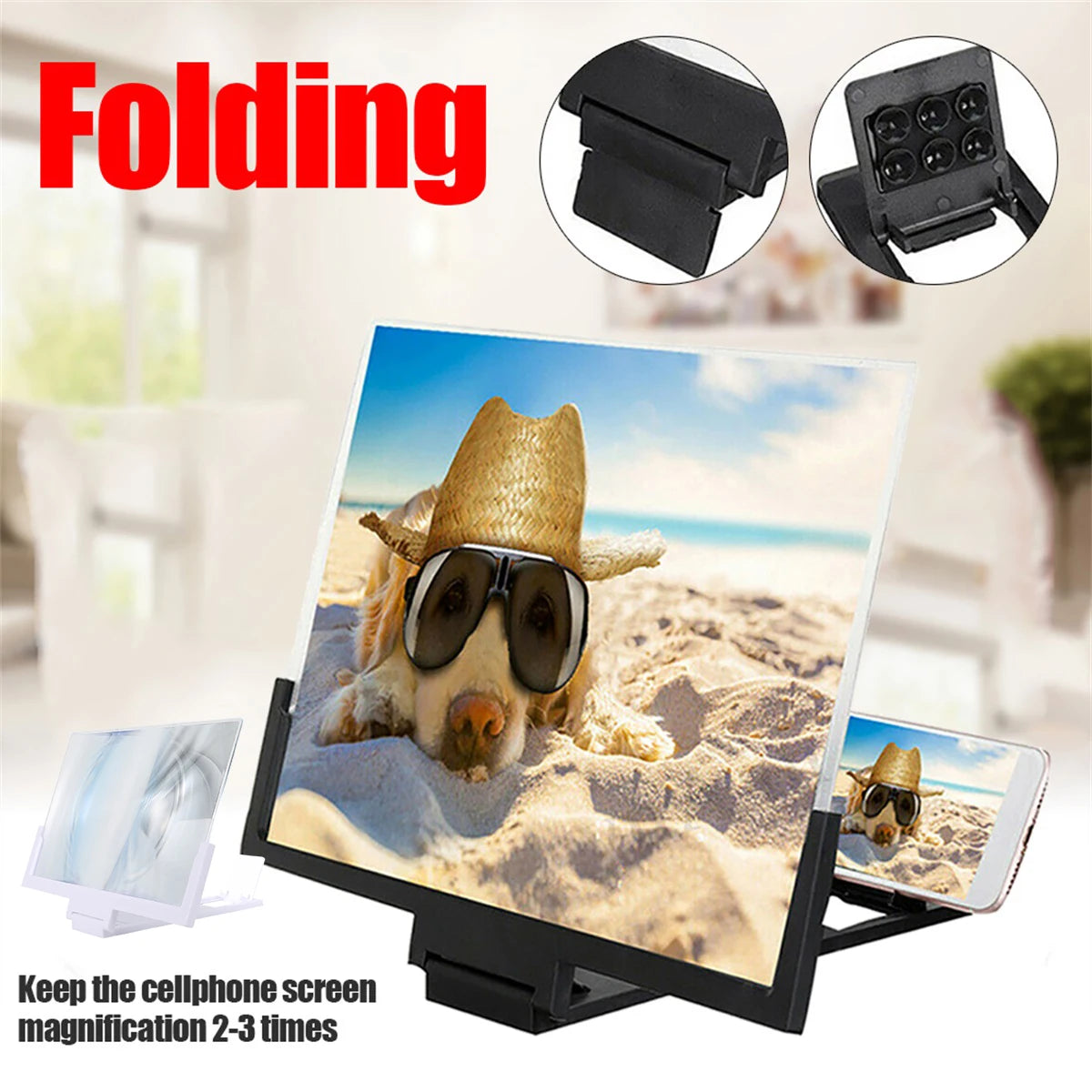 14 Inch Mobile Phone Screen Amplifier 3D