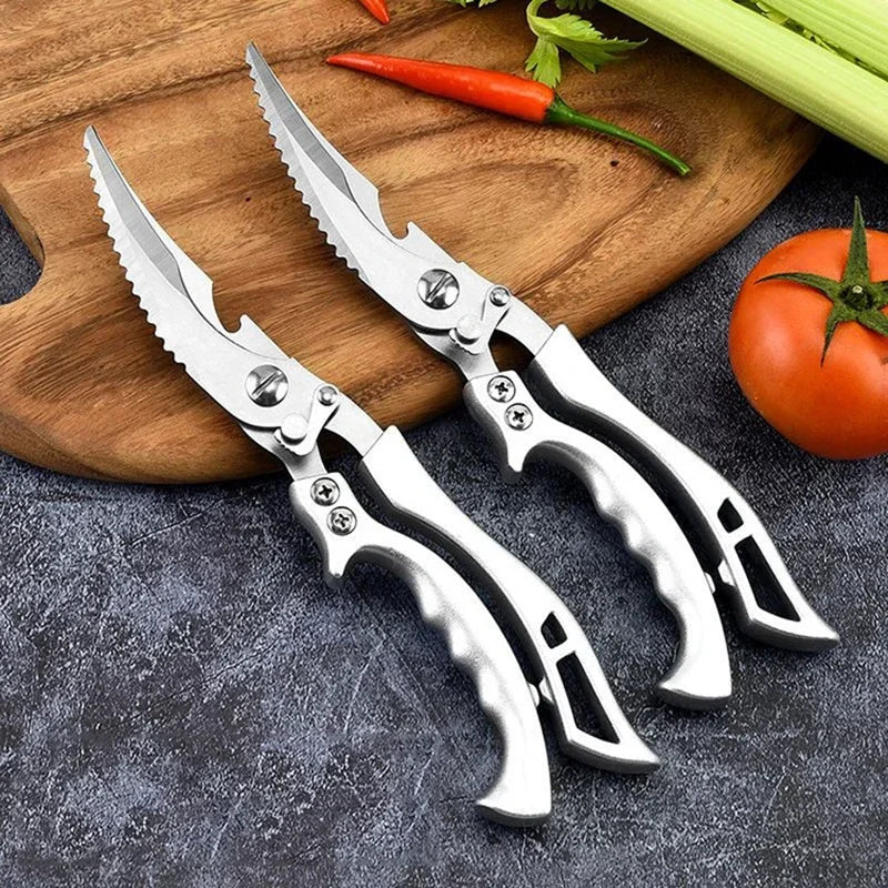 Powerful chicken bone scissor