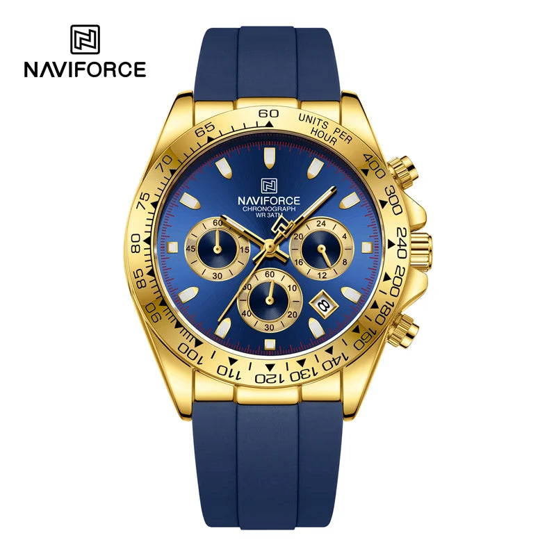 Waterproof Quartz Silicone Strap Watch