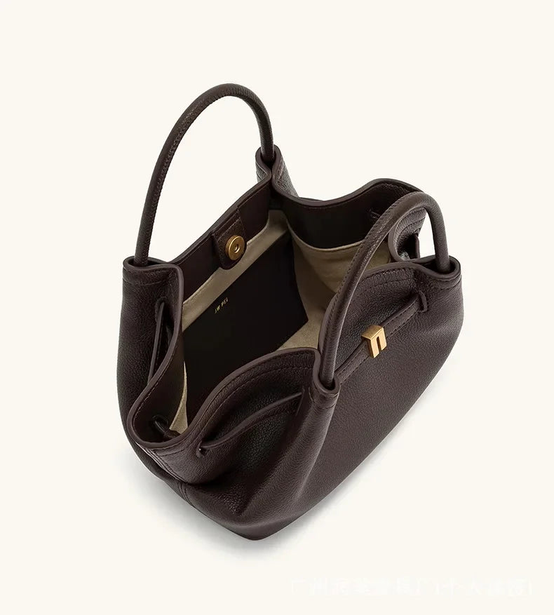 Genuine Leather Single Shoulder Crossbody Bag
