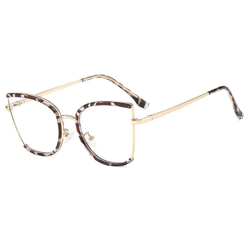 Retro Cat Eye Anti Blue Light Glass
