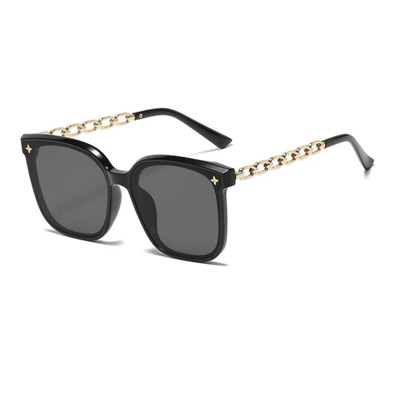 Luxury Large Frame Sunglasses UV400
