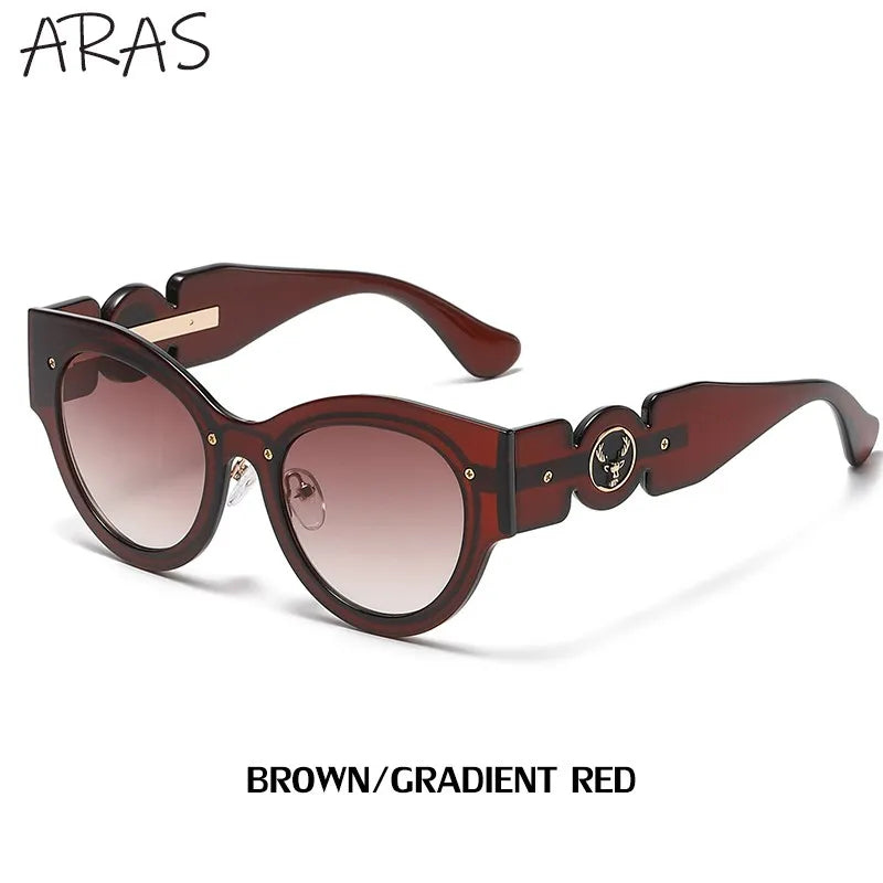 Steampunk Cat Eye Sunglass