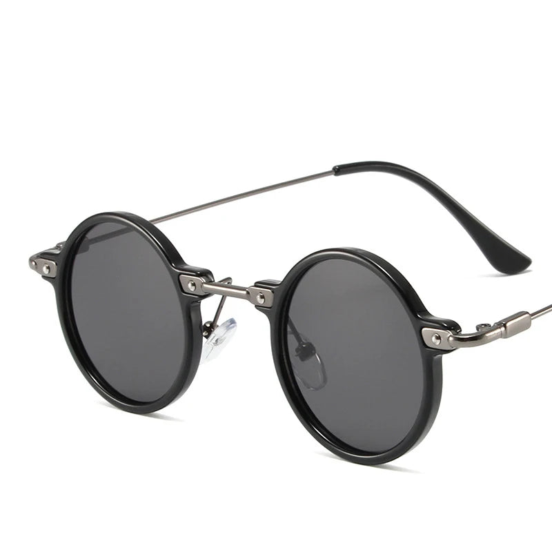 Retro Round Frame Sunglass