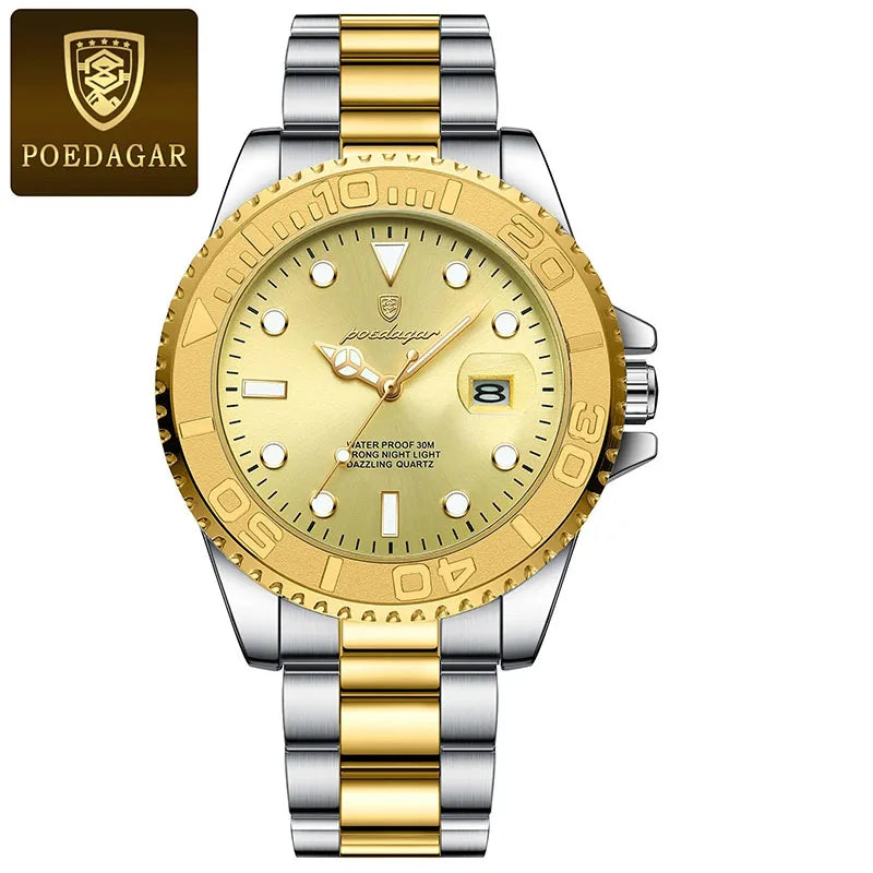 Luxury Stainless Steel Business Watch