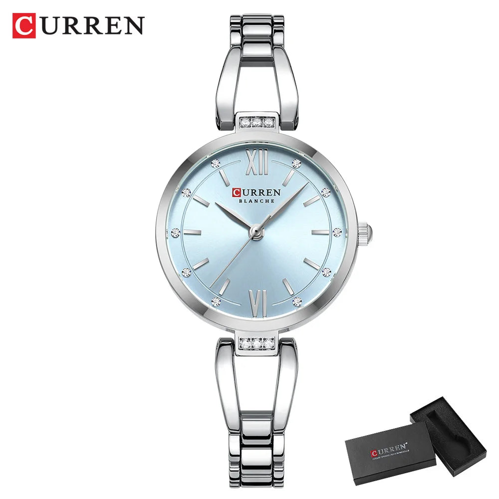 Rhinestones Stainless Steel watch