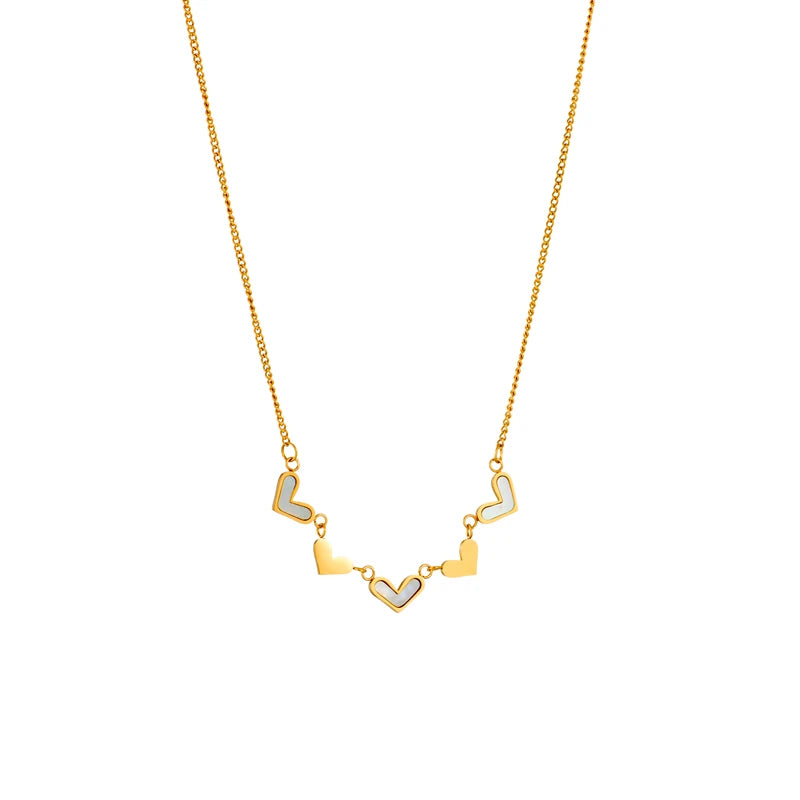 Stainless Steel Heart Pendant Necklace