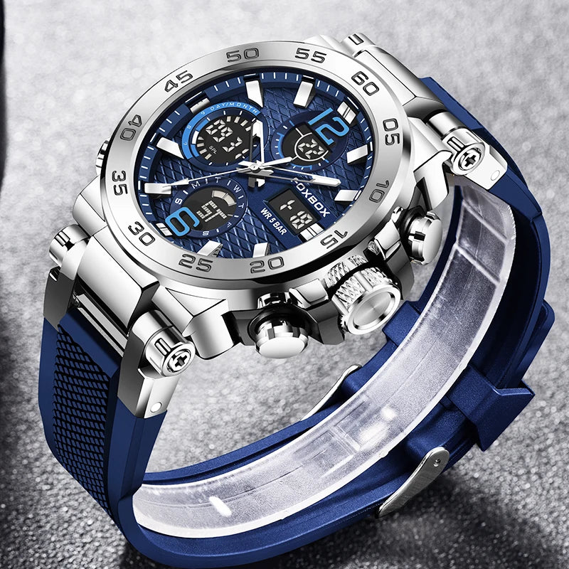 Waterproof Dual Display Wrist watch