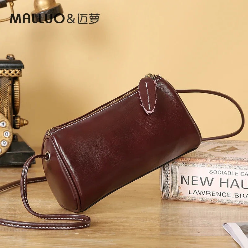Cowhide Genuine Leather Handbag